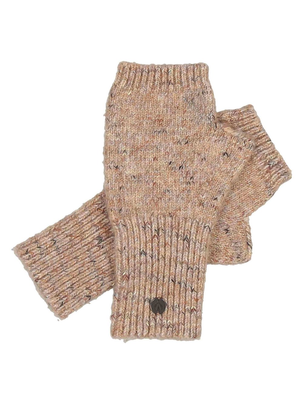 Fraas Handstulpen Damen braun gemustert, ONE SIZE