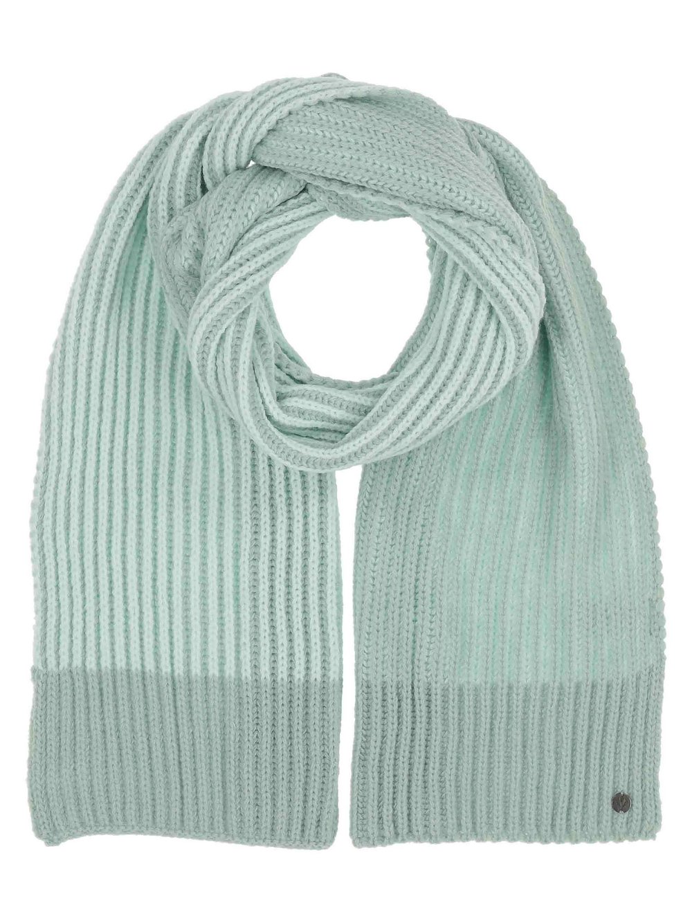 Thumbnail - Fraas Schal Damen blau gestreift, ONE SIZE