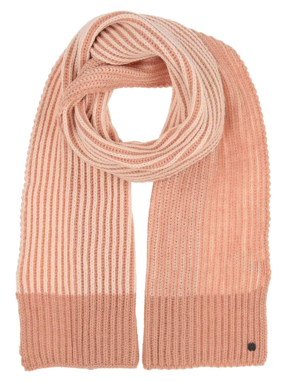 Thumbnail - Fraas Schal Damen rosa gestreift, ONE SIZE