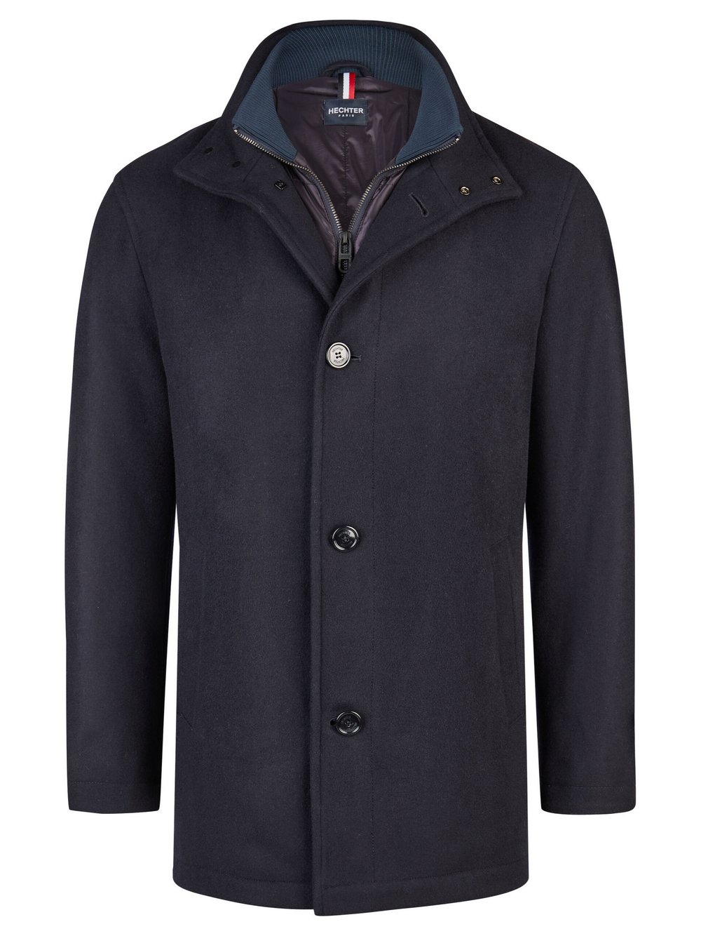 Thumbnail - Daniel Hechter Jacke Herren Wolle blau, 56