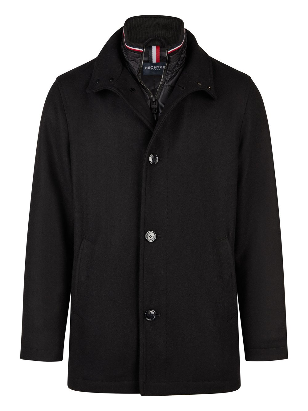 Thumbnail - Daniel Hechter Jacke Herren Wolle schwarz, 52