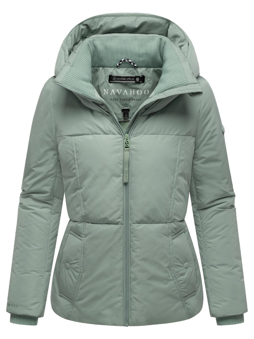Thumbnail - Navahoo Winterjacke Damen grün, L