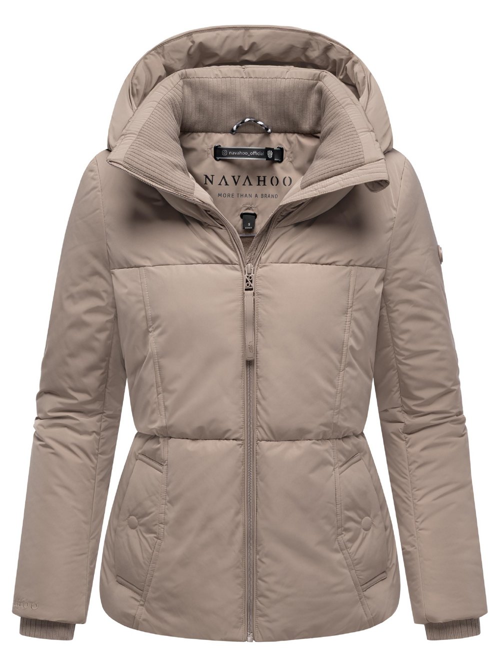 Thumbnail - Navahoo Winterjacke Damen beige, L