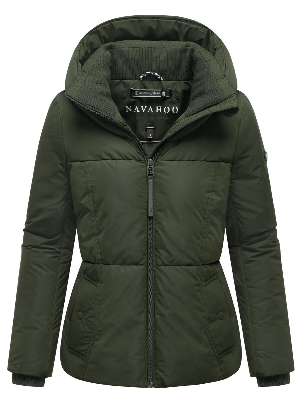 Thumbnail - Navahoo Winterjacke Damen grün, L