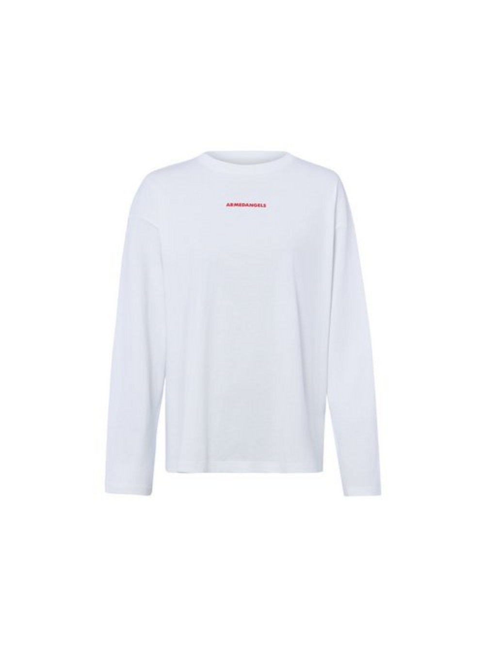 Thumbnail - ARMEDANGELS Langarmshirt Damen Baumwolle (100%) weiß bedruckt, M