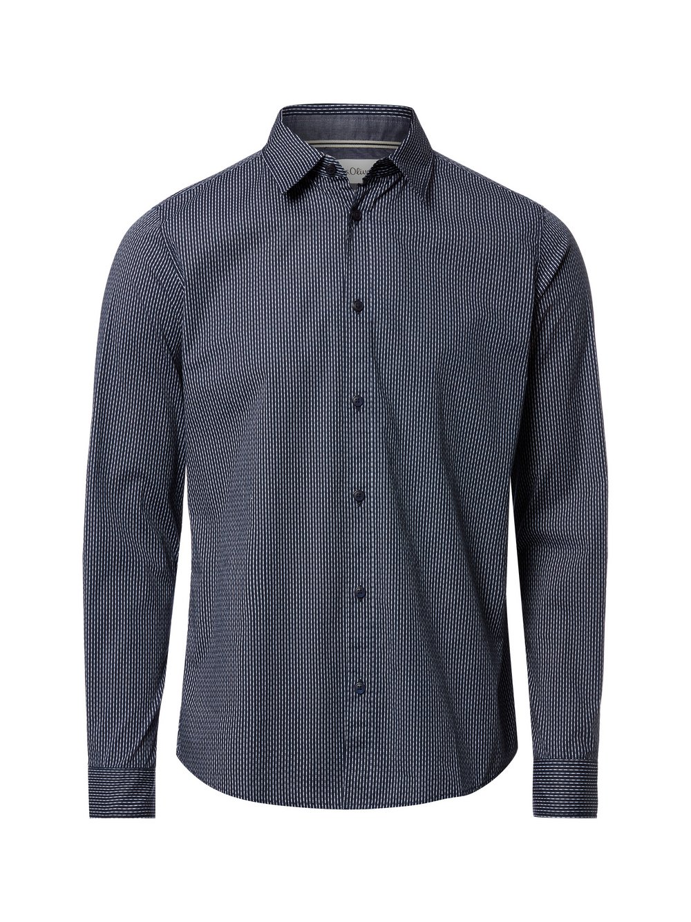 s.Oliver Freizeithemd Herren Slim Fit Baumwolle mehrfarbig gemustert, L