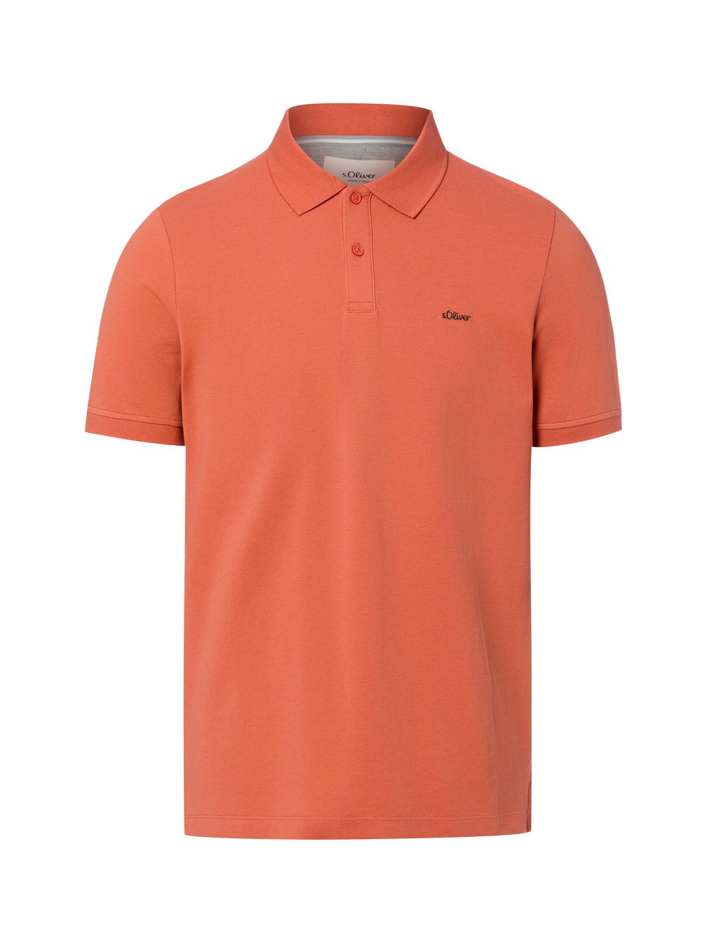 s.Oliver Poloshirt Herren Baumwolle orange, M