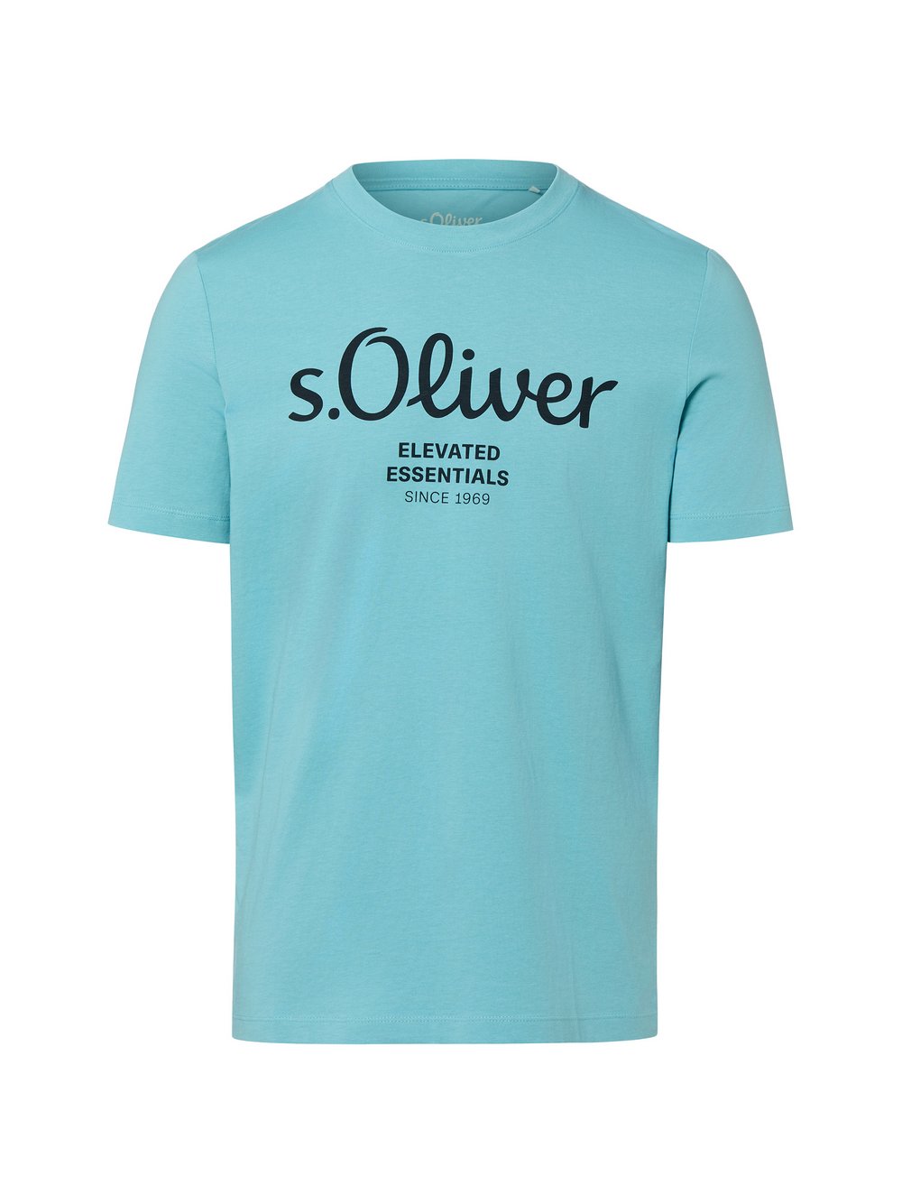 s.Oliver T-Shirt Herren Baumwolle (100%) mehrfarbig bedruckt, S