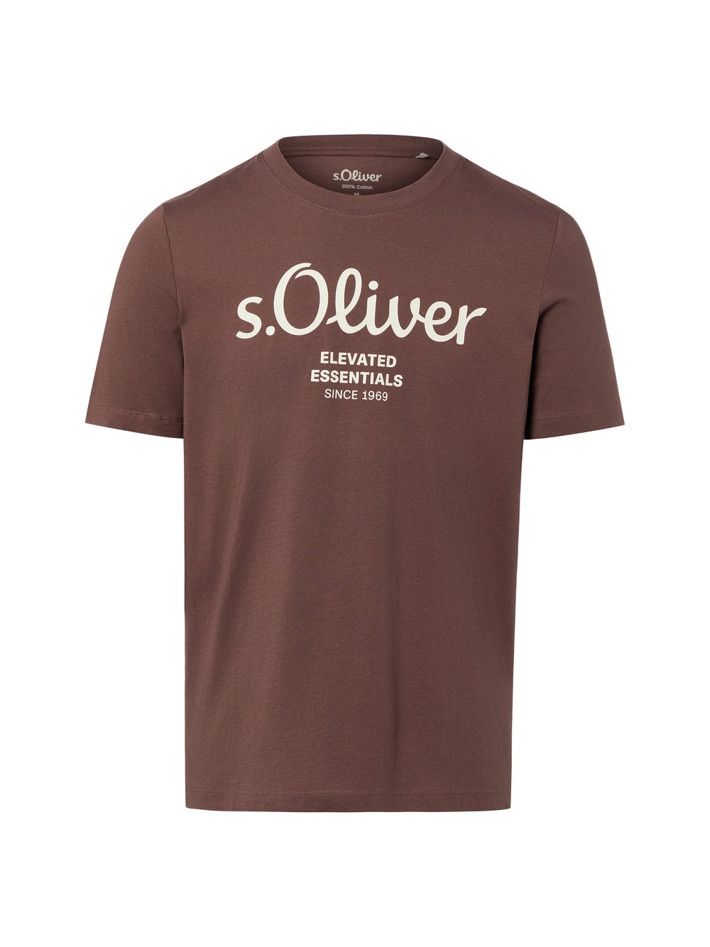 s.Oliver T-Shirt Herren Baumwolle (100%) mehrfarbig bedruckt, XL