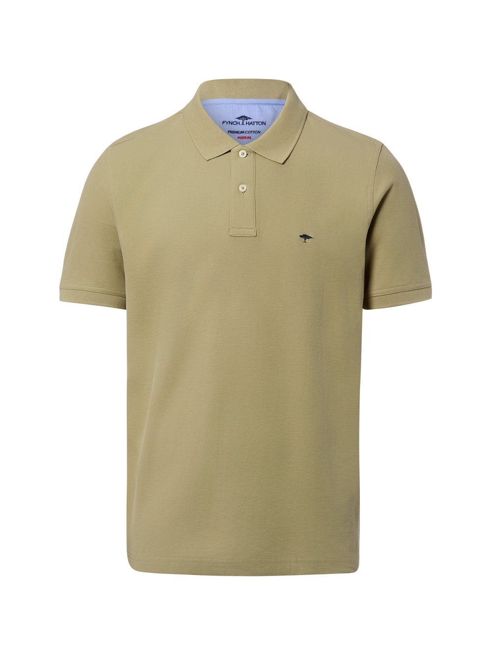 Fynch-Hatton Poloshirt Herren Baumwolle (100%) grün, XL