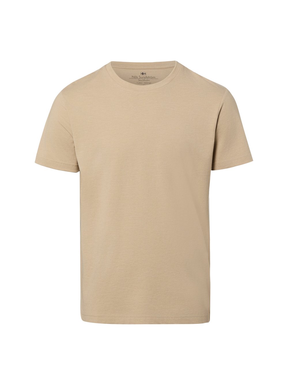 Nils Sundström T-Shirt Herren Jersey braun, S