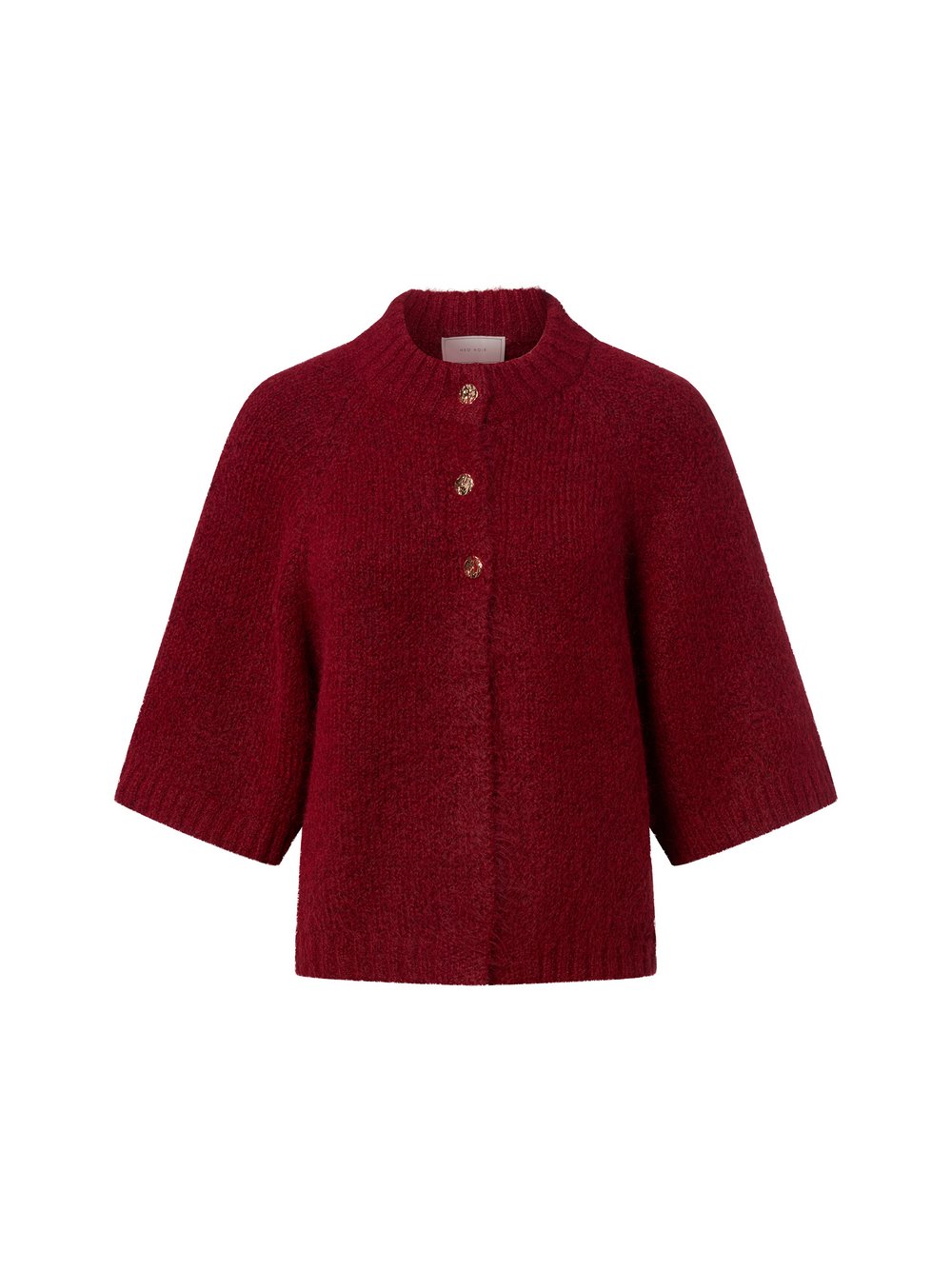 Neo Noir Strickjacke mit Woll-Anteil Damen rot, 40