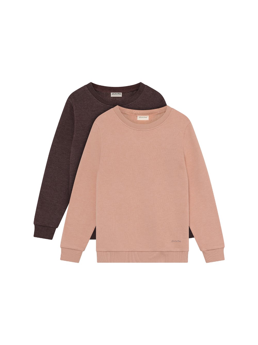 Minymo Sweater Kinder Baumwolle rosa meliert, 98