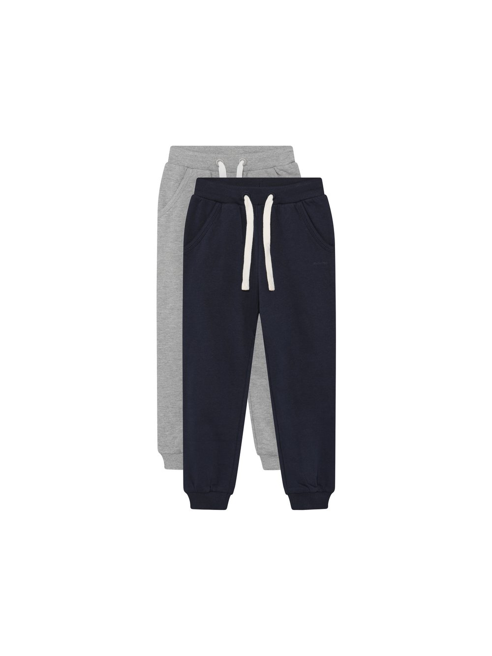 Minymo Jogginghose Jungen Baumwolle blau meliert, 92