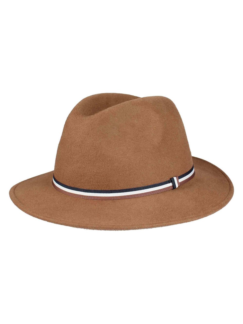 Bugatti Fedora Herren Wolle braun, ONE SIZE