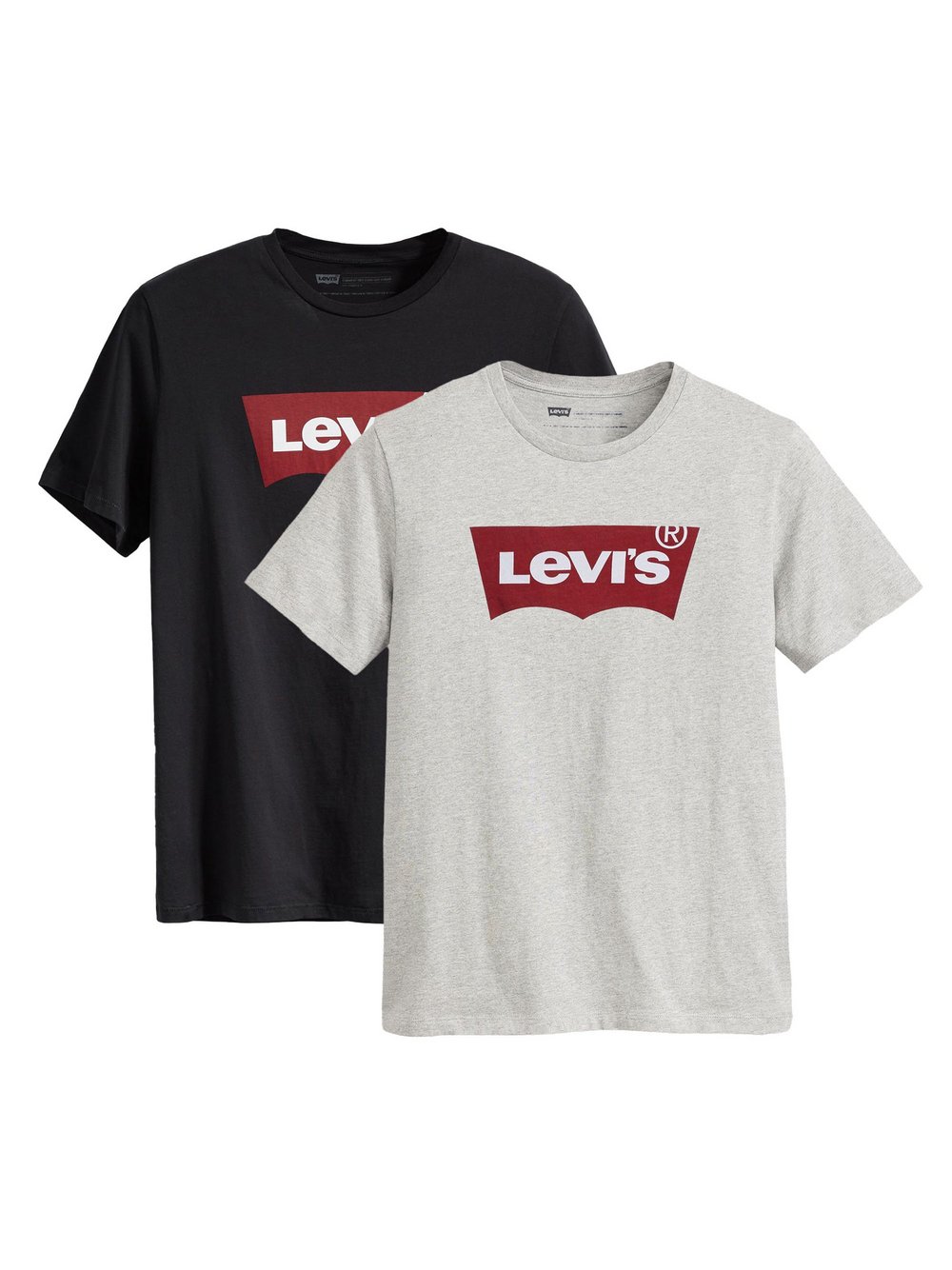 Levi's T-Shirt 2er Pack Herren Baumwolle mehrfarbig, XL