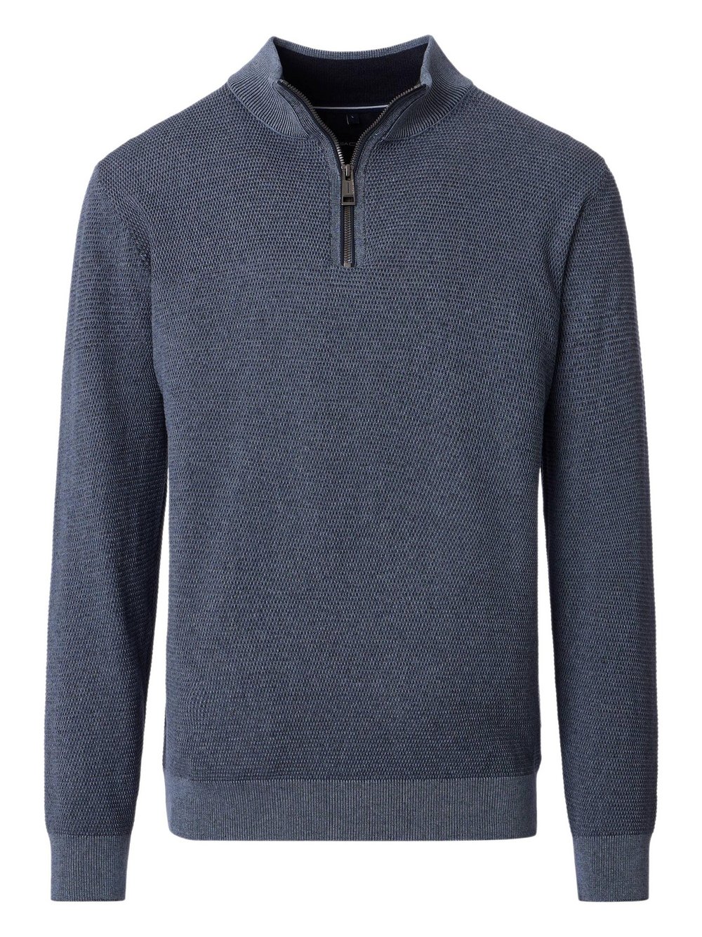 CASAMODA Troyer Herren Baumwolle blau, M