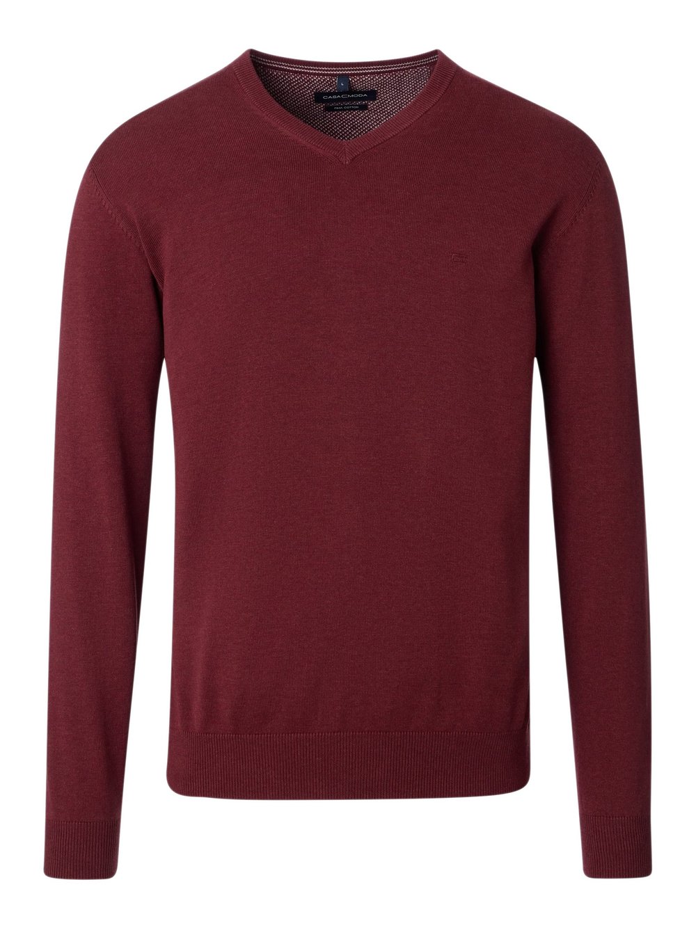 CASAMODA Pullover Herren Baumwolle rot, 4XL