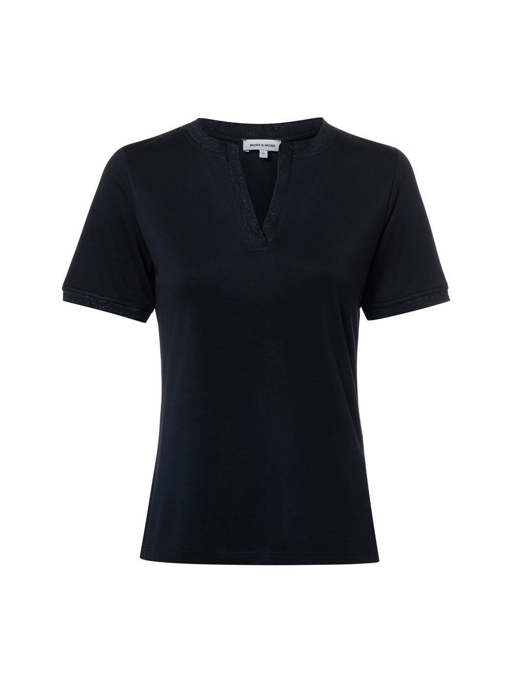 More & More T-Shirt Damen Modal blau, 42
