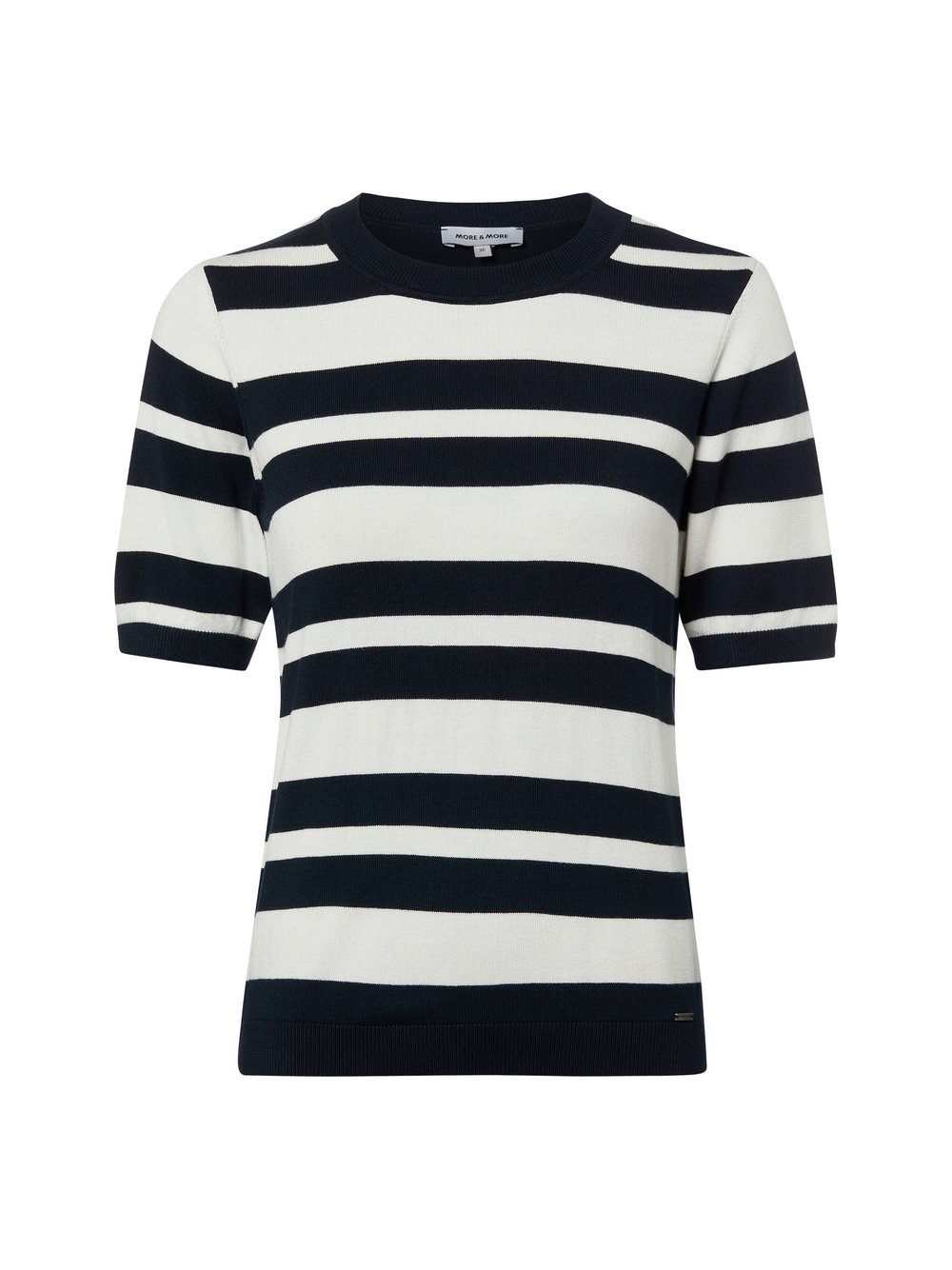 Thumbnail - More & More Strickshirt Damen mehrfarbig gestreift, 42