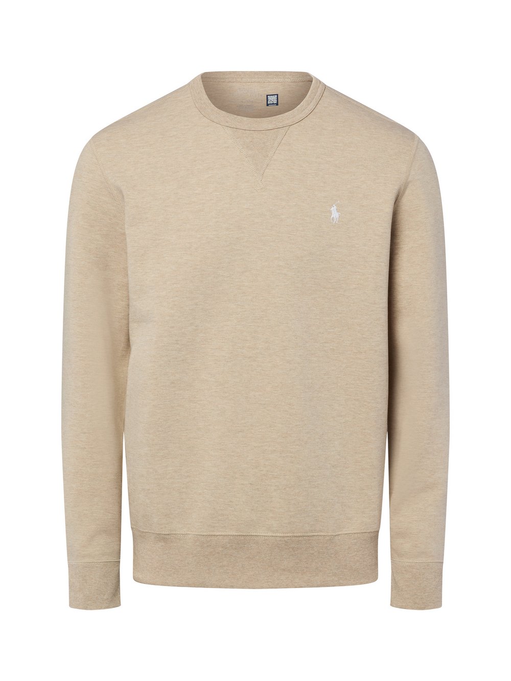 Thumbnail - Polo Ralph Lauren Sweatshirt Herren Baumwolle beige meliert, S