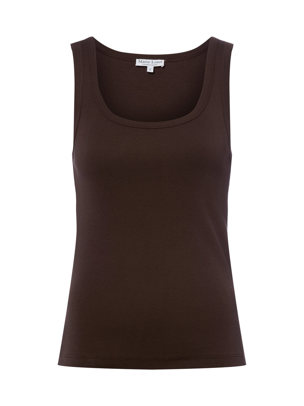 Marie Lund Top Damen Baumwolle braun, XL