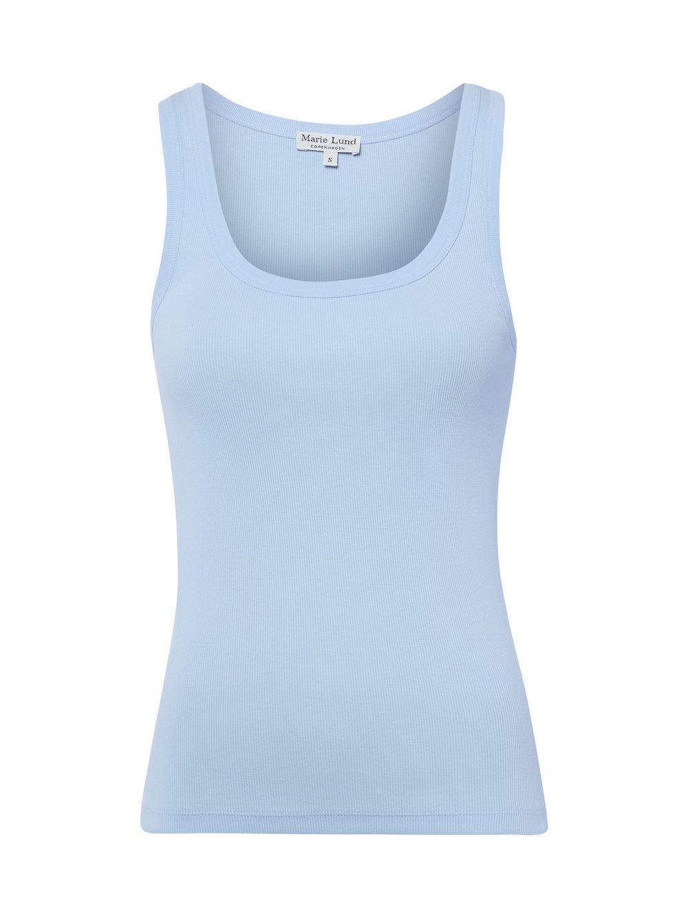 Marie Lund Top Damen Baumwolle blau, XXL