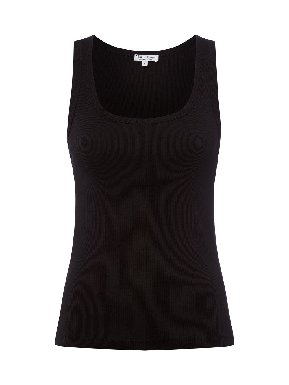 Marie Lund Top Damen Baumwolle schwarz, L