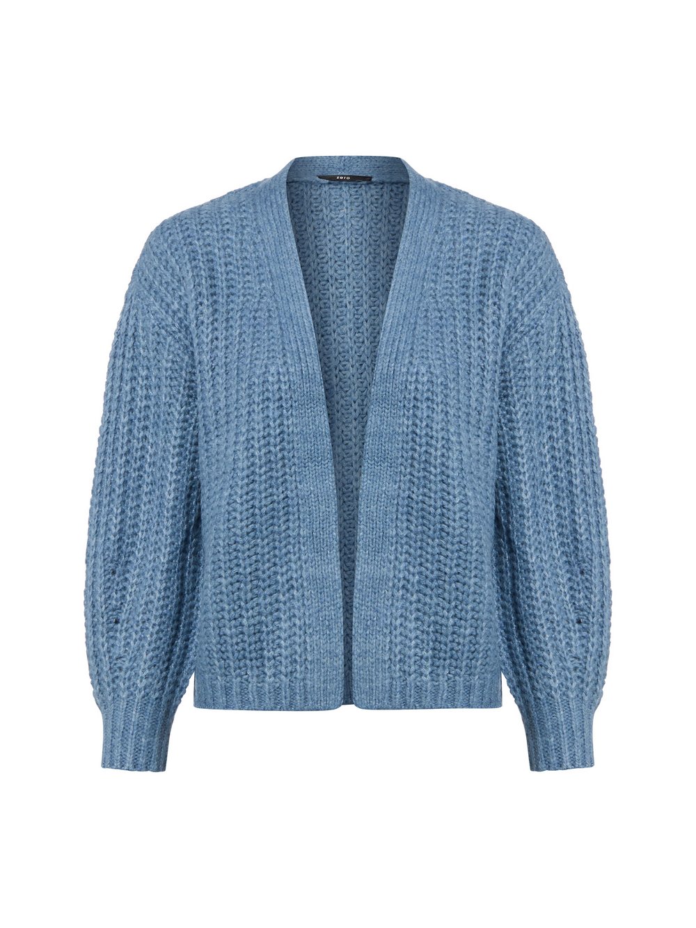 zero Strickhülle Damen blau meliert, S