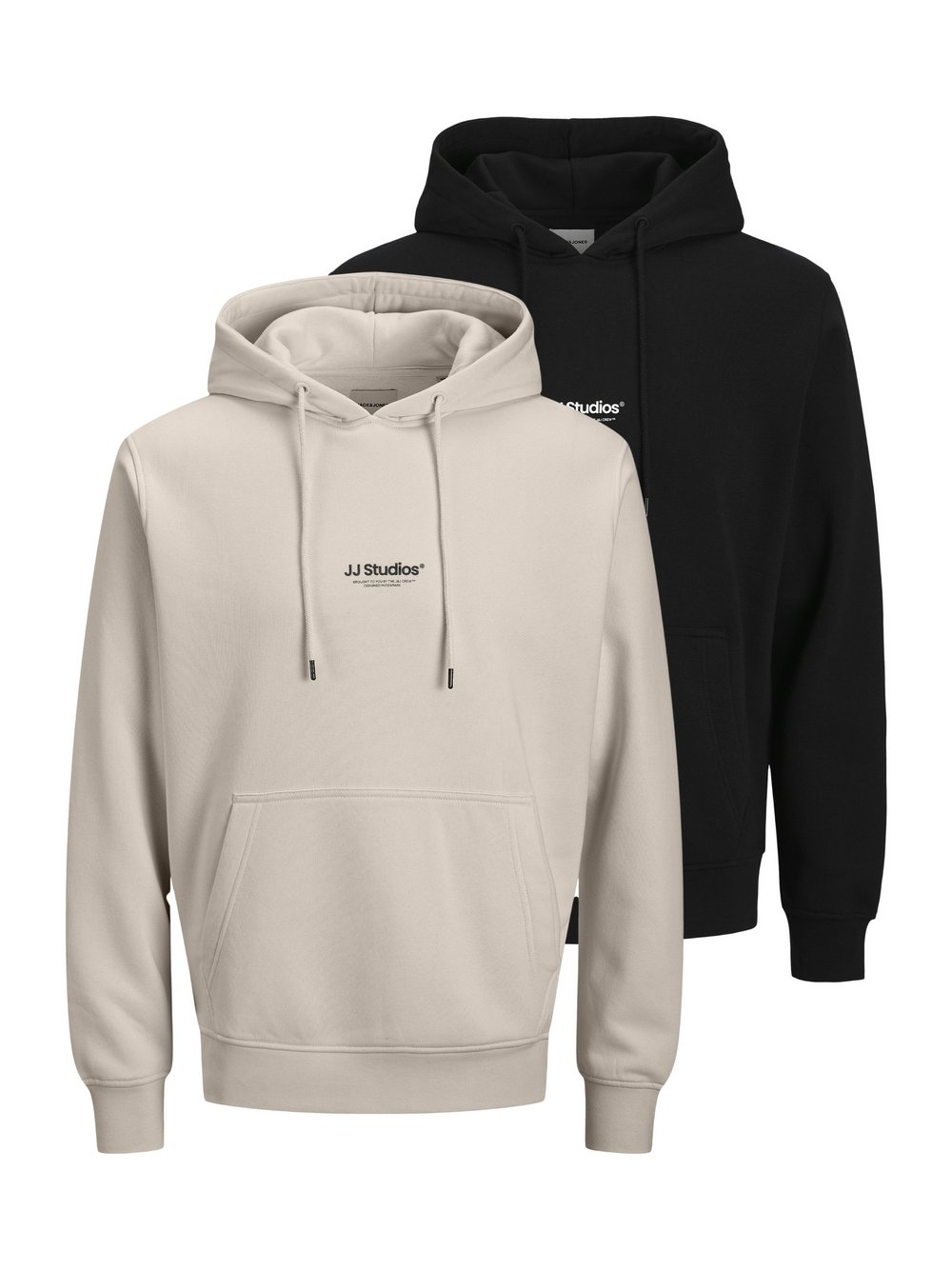 Thumbnail - Jack & Jones Hoodie Soho im 2er-Pack Herren Baumwolle mehrfarbig, XL