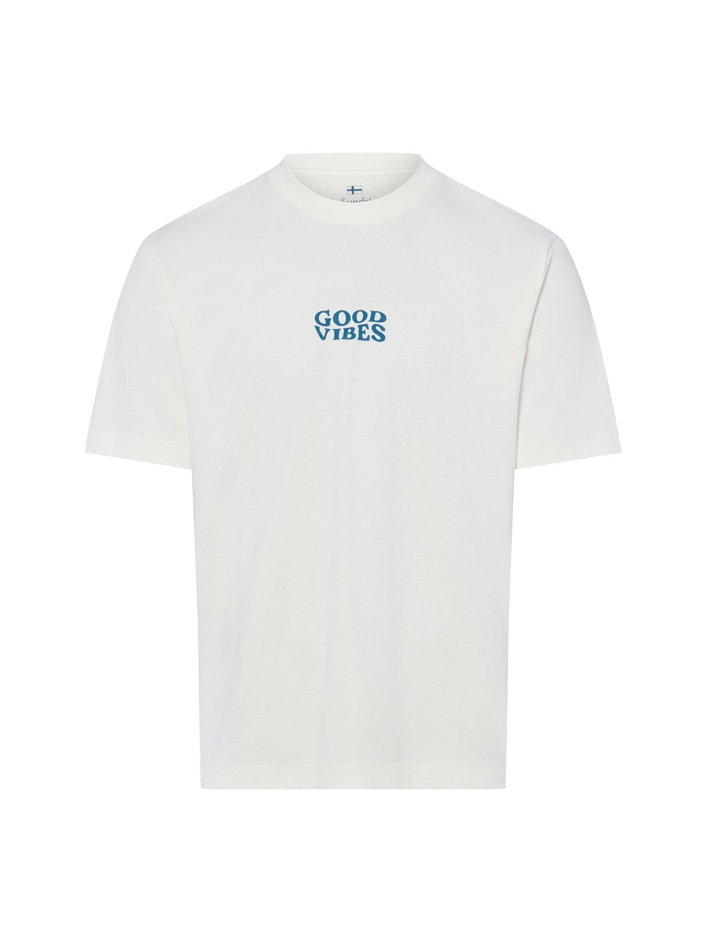 Nils Sundström T-Shirt Herren Baumwolle (100%) weiß, S