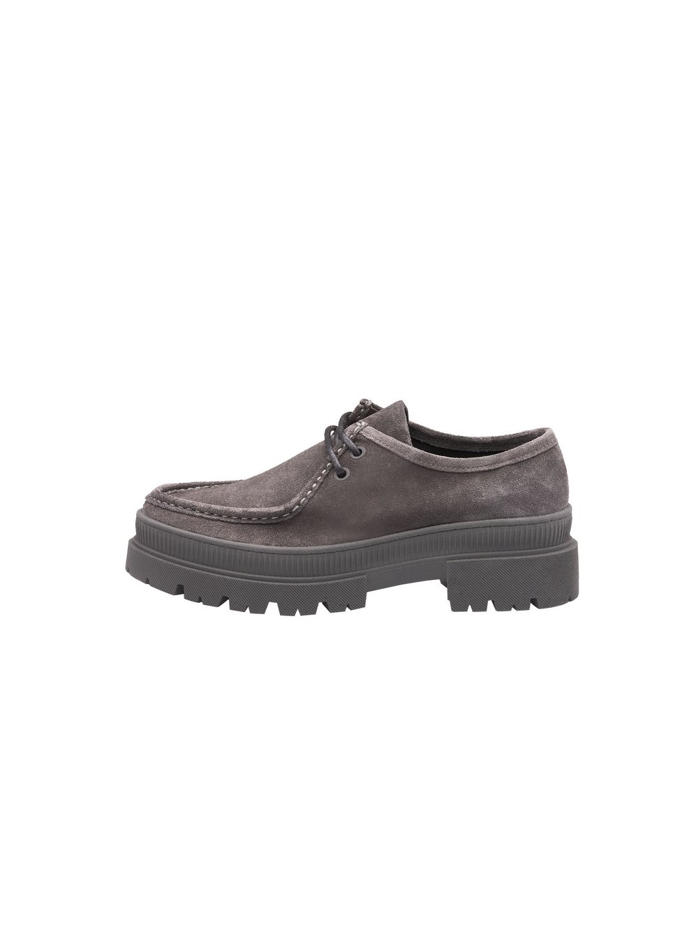 Lloyd Schnürschuh Damen Leder grau, 40