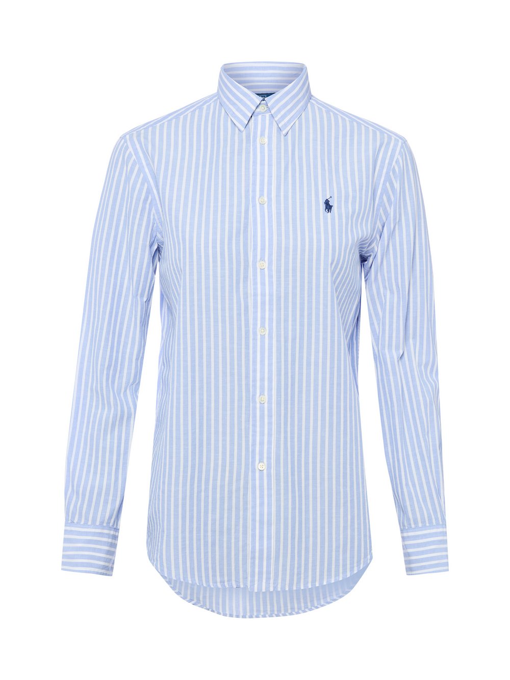 Polo Ralph Lauren Hemdbluse mit Leinen Damen Baumwolle blau gestreift, XL