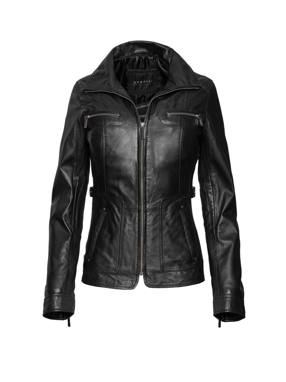 Thumbnail - Bugatti Lederjacke Damen schwarz, 44
