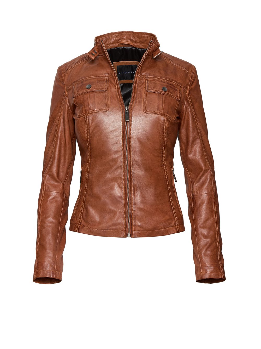 Thumbnail - Bugatti Lederjacke Damen braun, 42