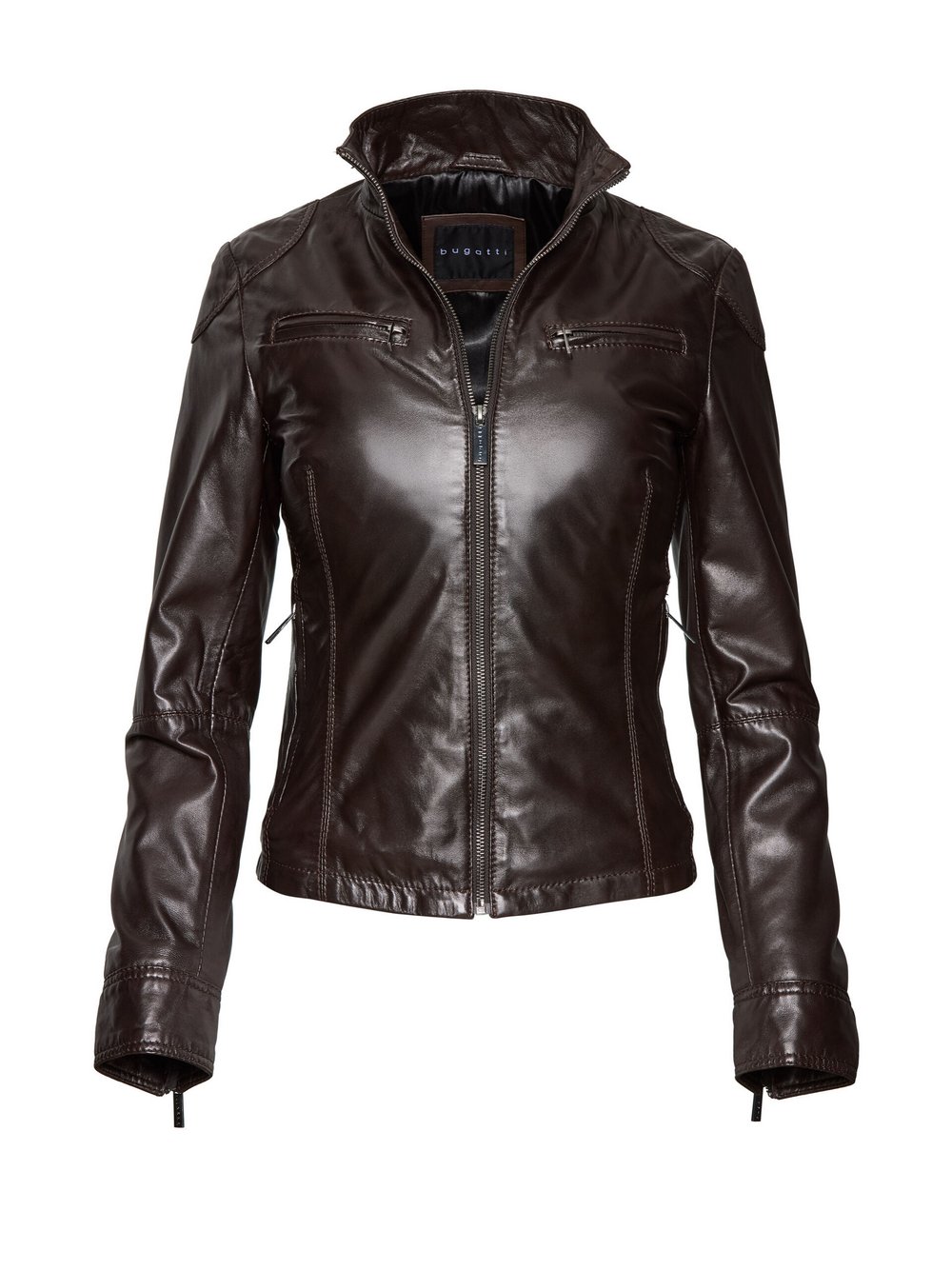 Thumbnail - Bugatti Lederjacke Damen braun, 40