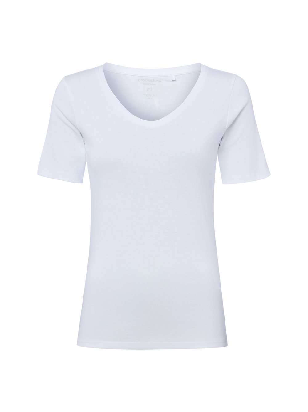 brookshire T-Shirt Damen Baumwolle (100%) weiß, L