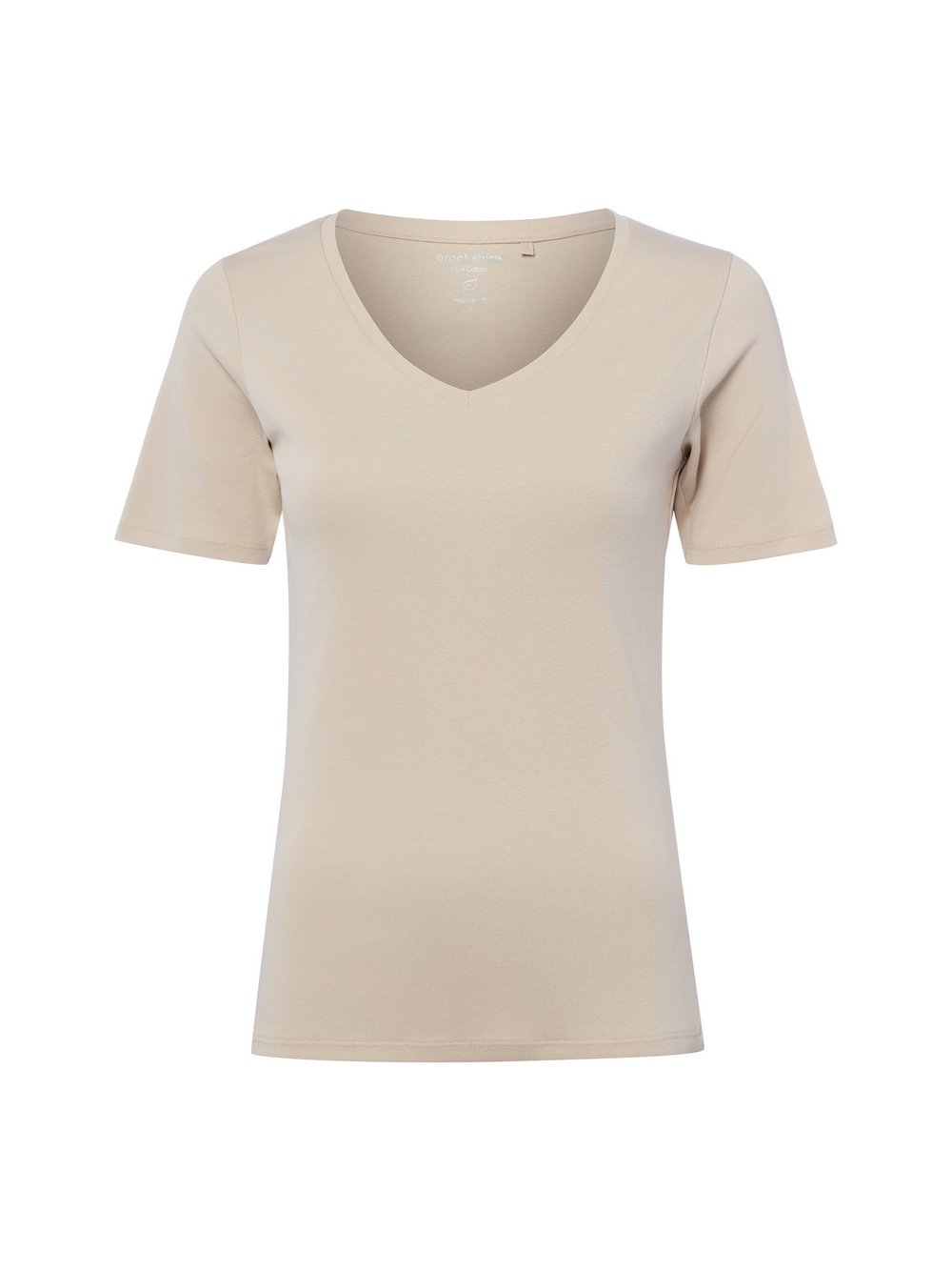 brookshire T-Shirt Damen Baumwolle (100%) beige, M