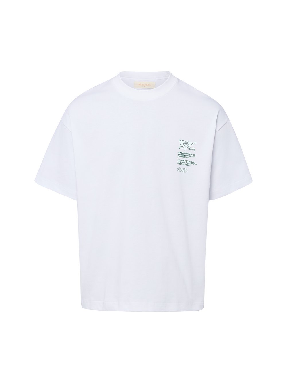 VAN GRAAF Another Cotton Lab Herren Weiß T-Shirt Baumwolle Xxl