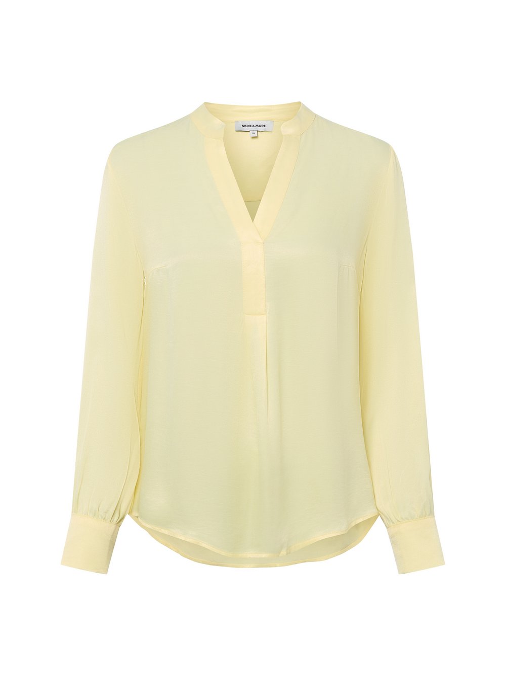 More & More Tunikabluse Damen Viskose gelb, 36