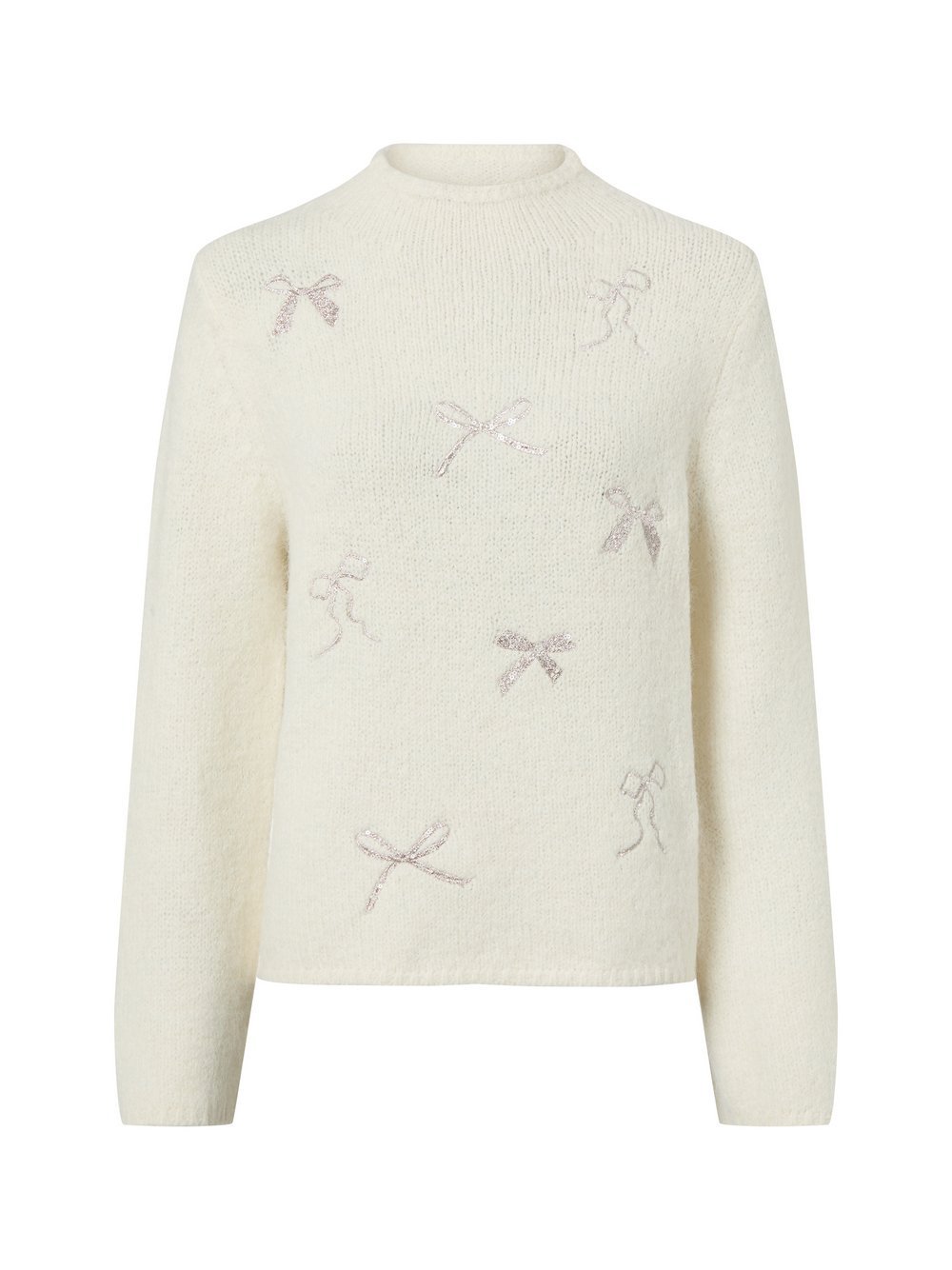 s.Oliver BLACK LABEL Strickpullover mit Wollanteil Damen weiß, 48