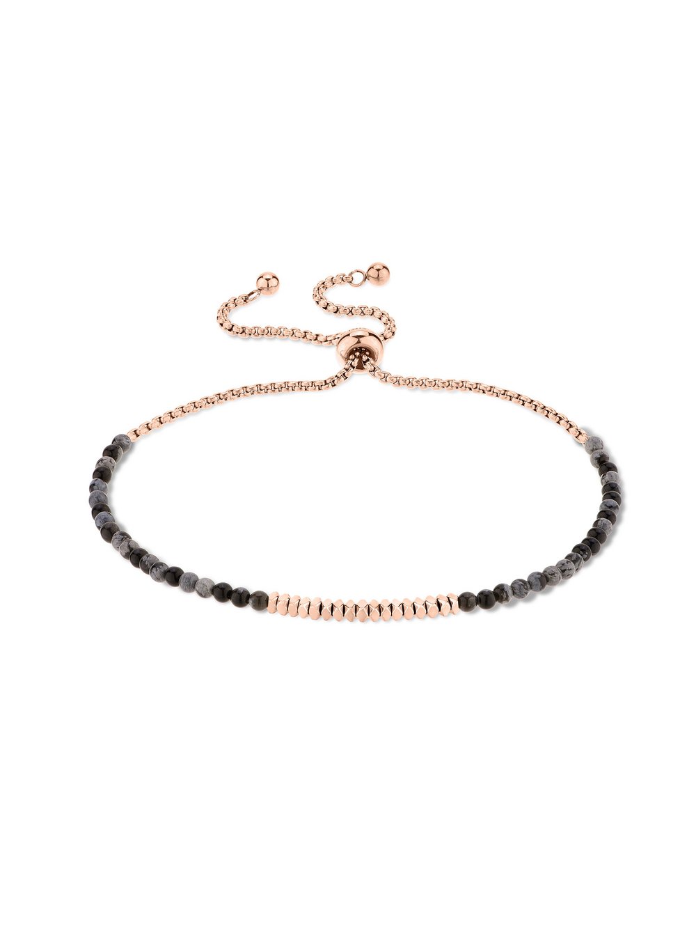 Tamaris Armband Damen Edelstahl roségold, ONE SIZE