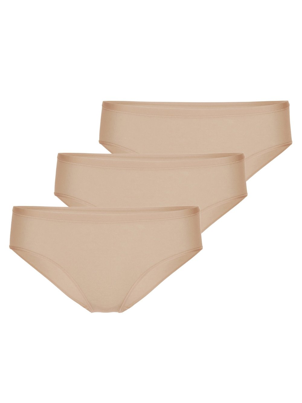 Calida Slip 3er Pack Damen Baumwolle beige, XS