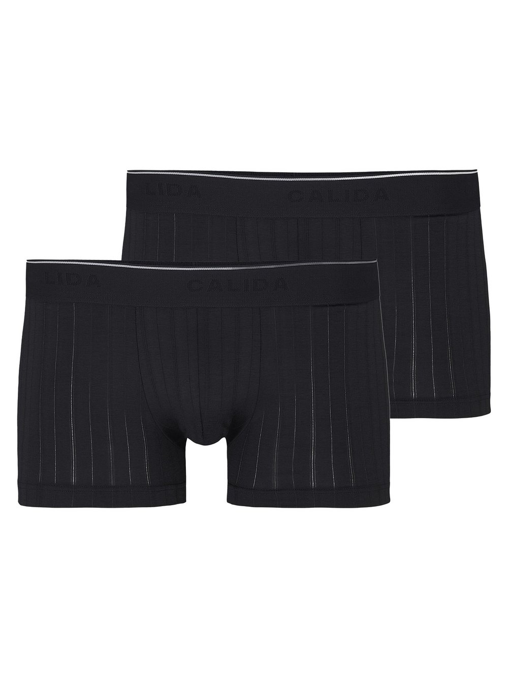 Calida Boxershort 2er Pack Herren Baumwolle schwarz, XXL