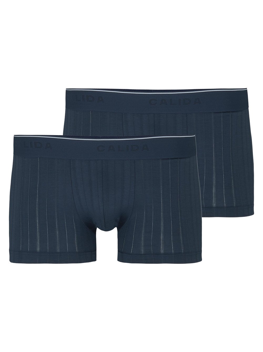 Calida Boxershort 2er Pack Herren Baumwolle blau, XXL