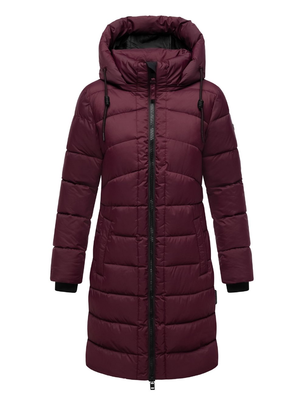 Thumbnail - Marikoo Steppmantel Damen rot, L