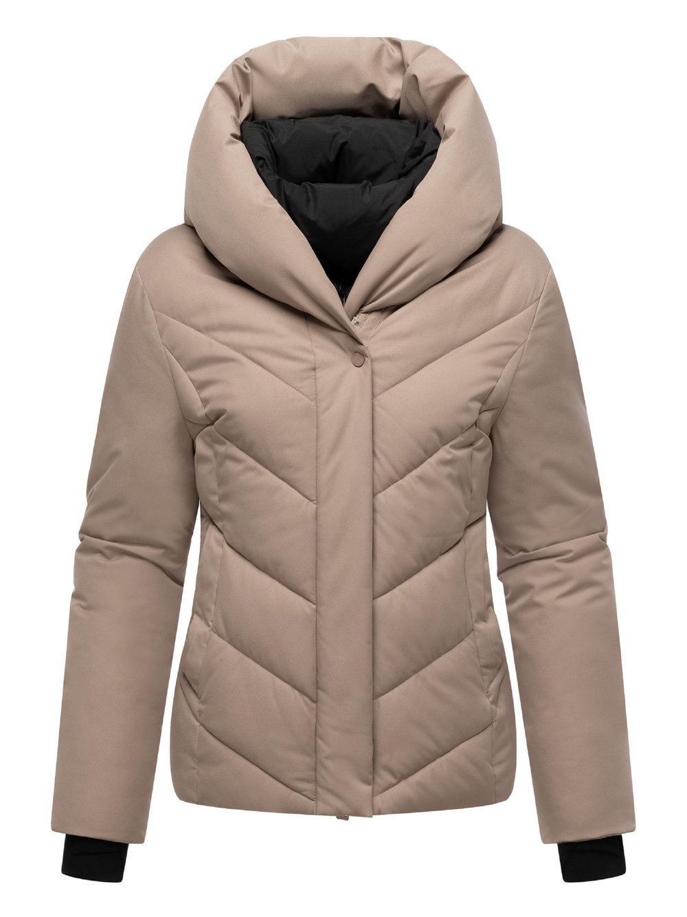 Thumbnail - Marikoo Steppjacke Damen braun, XL