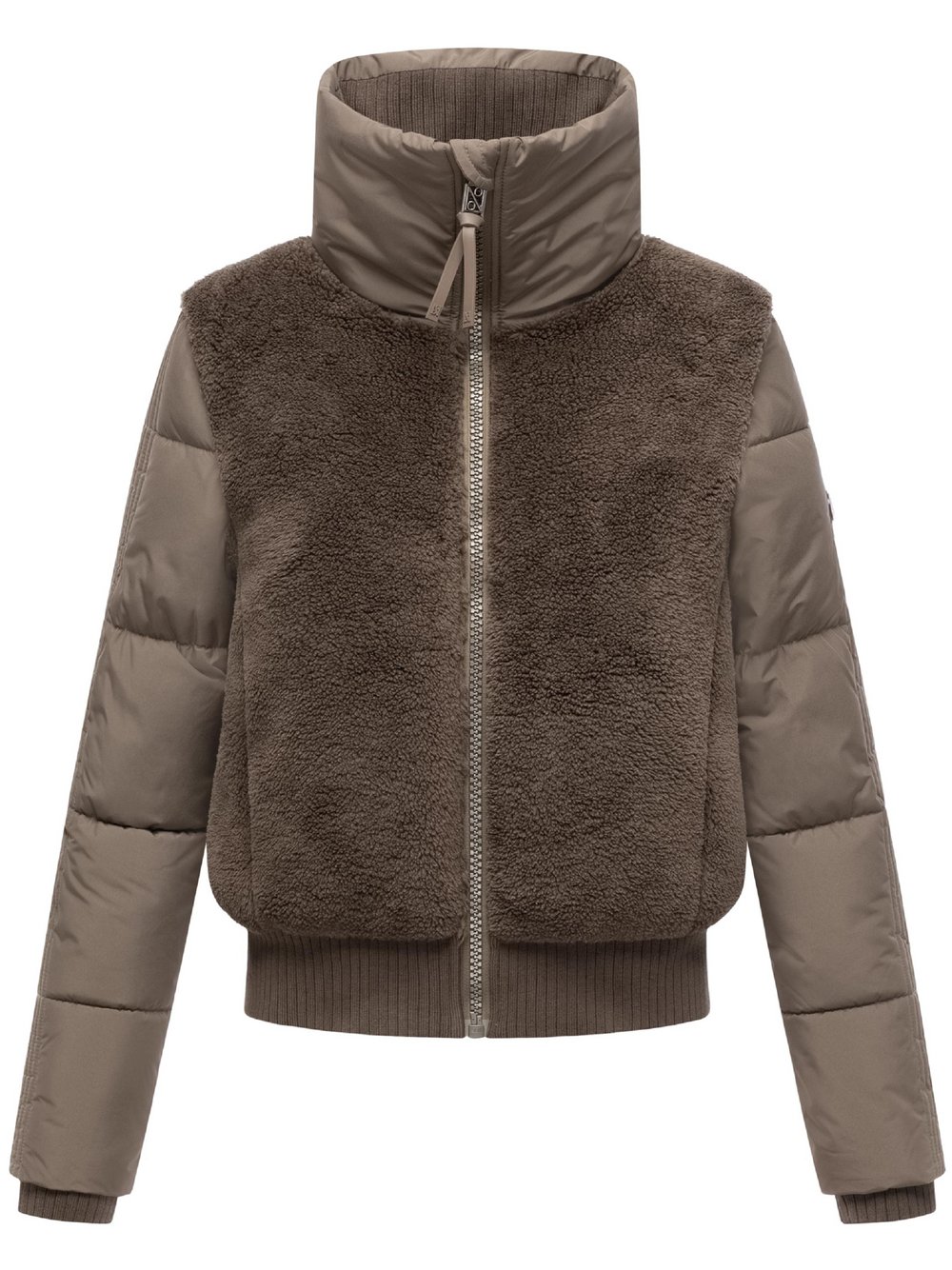 Thumbnail - Navahoo Fleecejacke Damen braun, XL