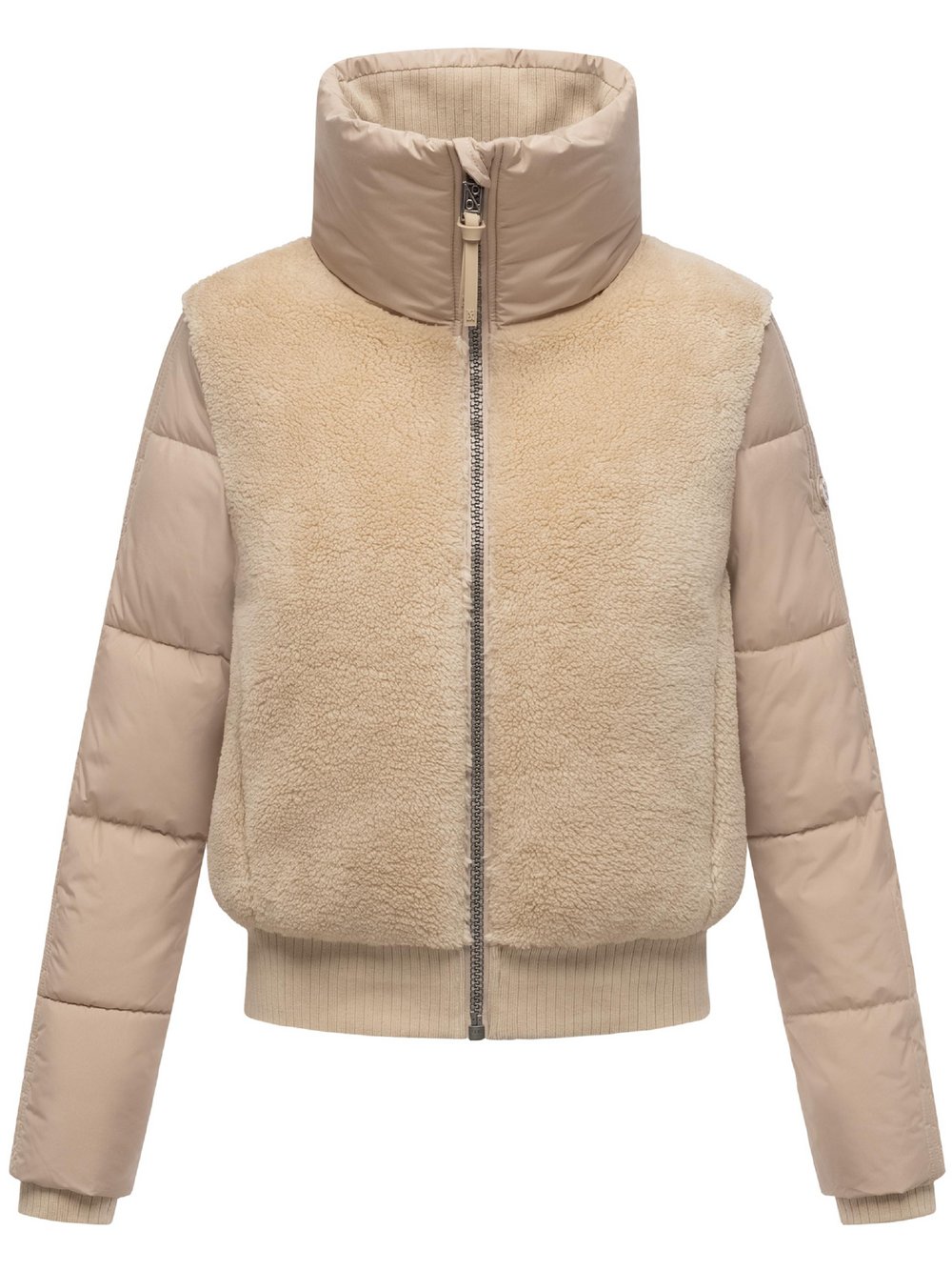Thumbnail - Navahoo Fleecejacke Damen beige, M