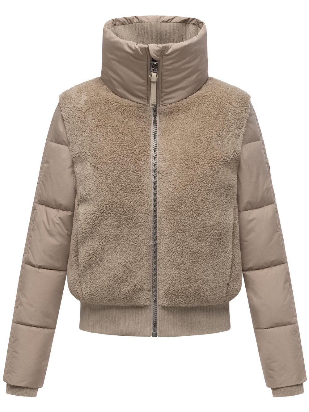 Thumbnail - Navahoo Fleecejacke Damen beige, L